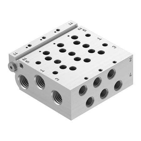 Festo Manifold Rail VABM-L1-14W-G14-3 VABM-L1-14W-G14-3